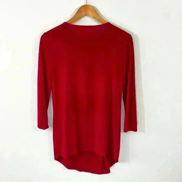 Chicos size 0 red layered tunic - Picture 5 of 6